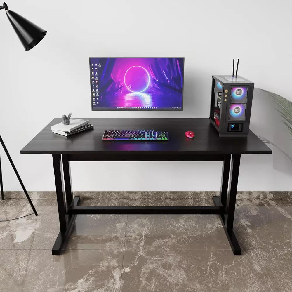 generic-clover-study-table-without-keyboard-tray-brown-color-metal-frame-and-engineered-wood-top-for-home-office-rlst048b