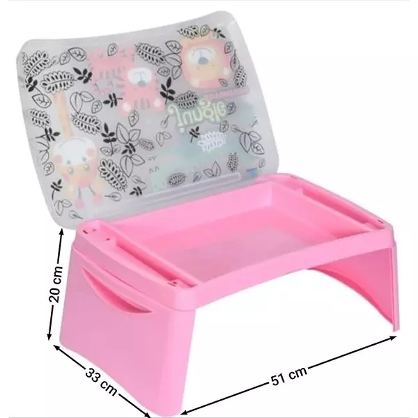 nilkamal-foldable-wizard-jungle-adventure-activity-kids-table-powder-coated-fairy-pink-polypropylene-33x51-cm-small-for-home-office-use