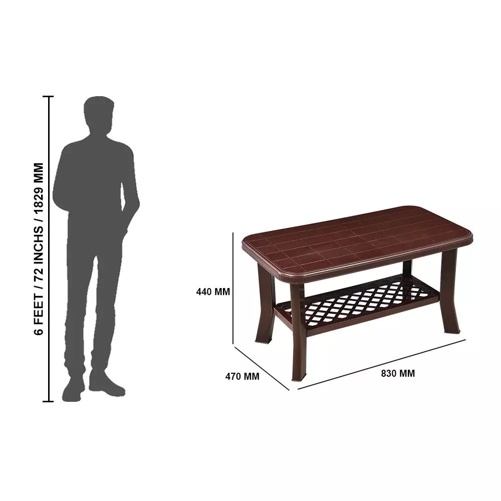 swagath-saddle-brown-plastic-coffee-table-for-cafe-home-and-living-room-set-of-4