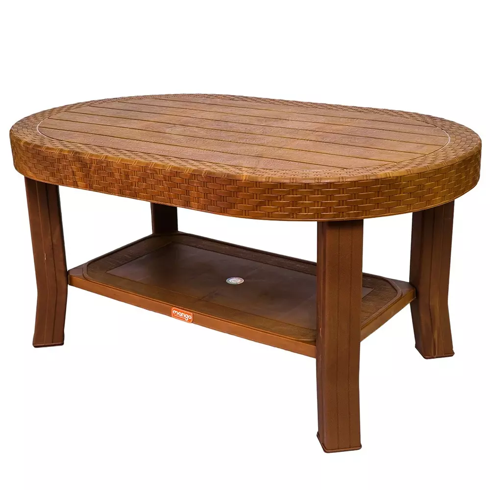 Mango SAFFRON Centre Table Polypropylene Plastic 558.8x889x431.8 mm Sandal Wood