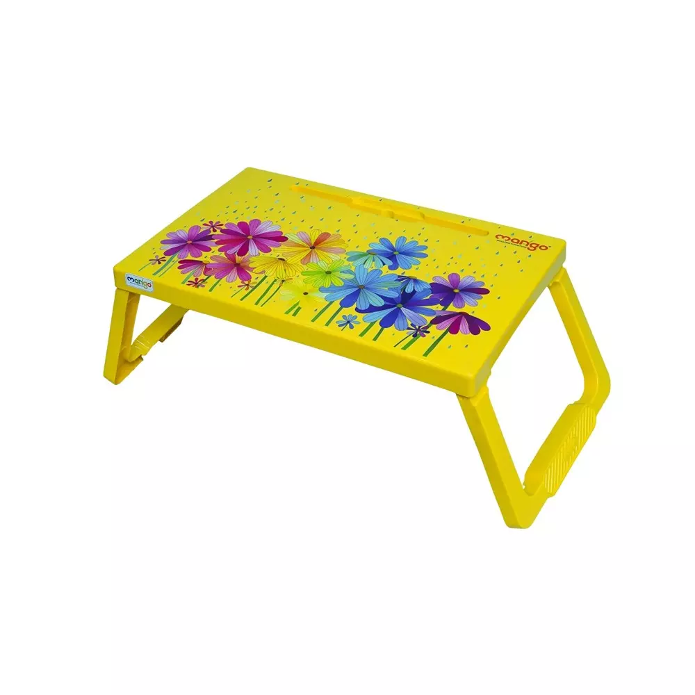 Mango WONDER Centre Table Yellow Flower Rectangular for Indoors & Outdoors
