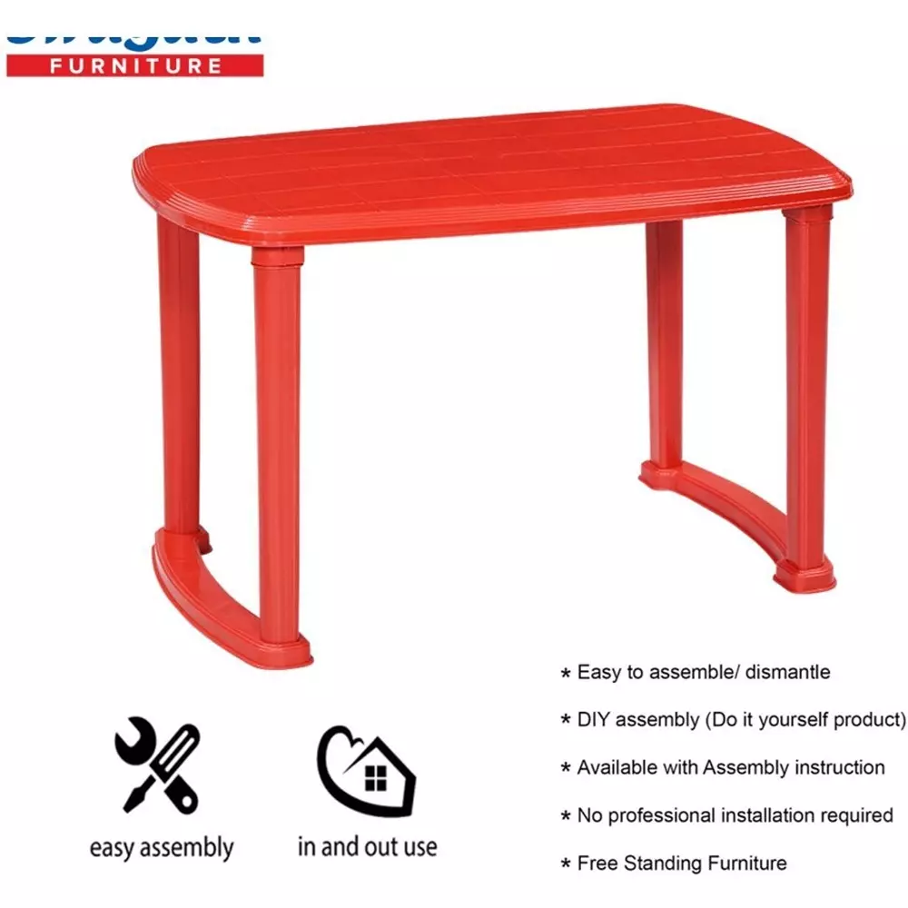 swagath-4-seater-plastic-dining-table-red-color-for-indoor-and-outdoor-use-monarch