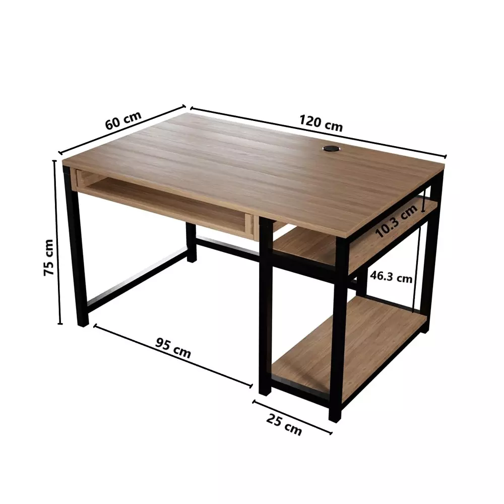 generic-carter-computer-table-with-keyboard-tray-beige-color-metal-frame-and-engineered-wood-top-for-home-office-rlst014