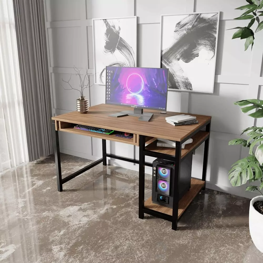 generic-carter-computer-table-with-keyboard-tray-beige-color-metal-frame-and-engineered-wood-top-for-home-office-rlst014