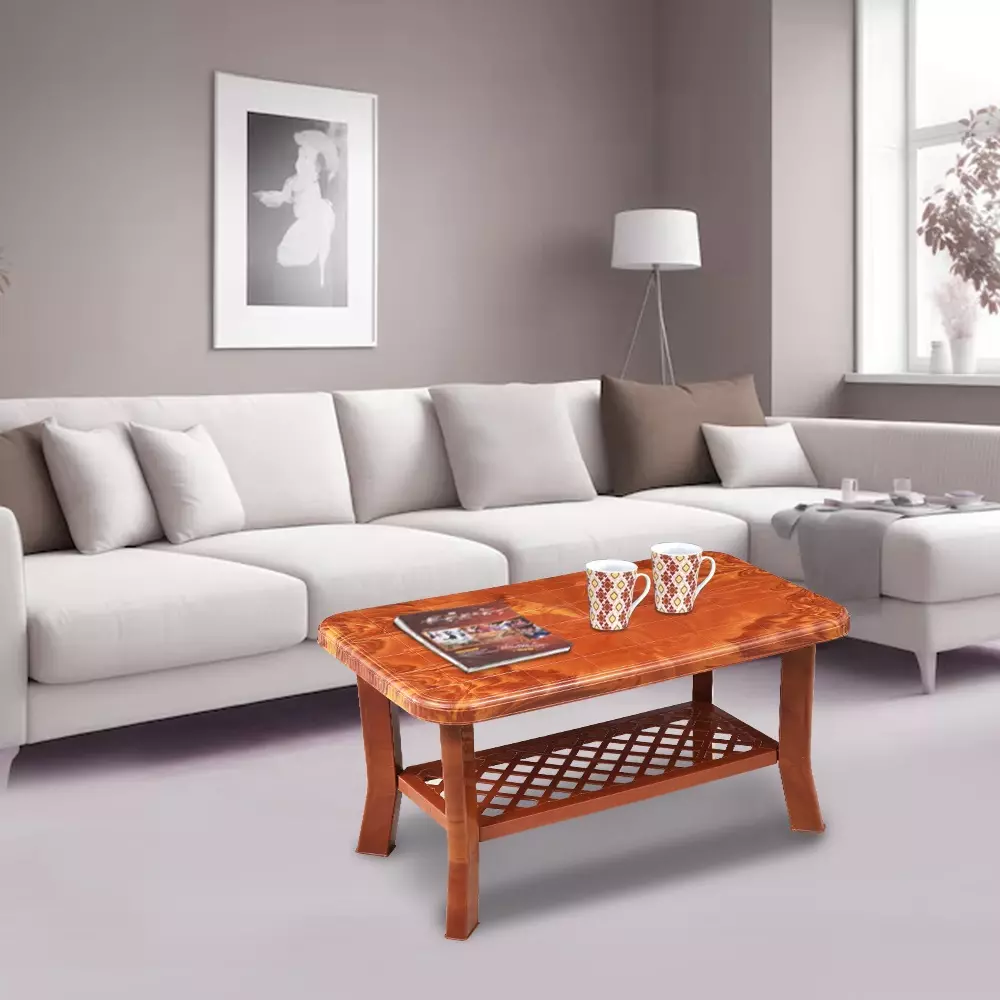 swagath-teak-wood-plastic-coffee-table-for-cafe-home-and-living-room-set-of-4