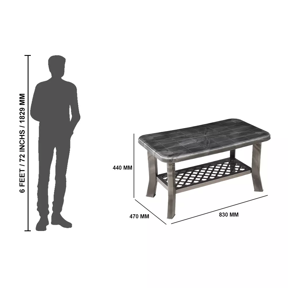 swagath-silver-black-plastic-coffee-table-for-cafe-home-and-living-room-set-of-4