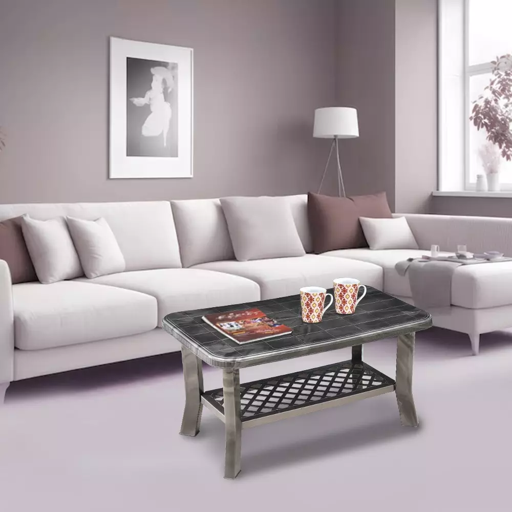 swagath-silver-black-plastic-coffee-table-for-cafe-home-and-living-room-set-of-4