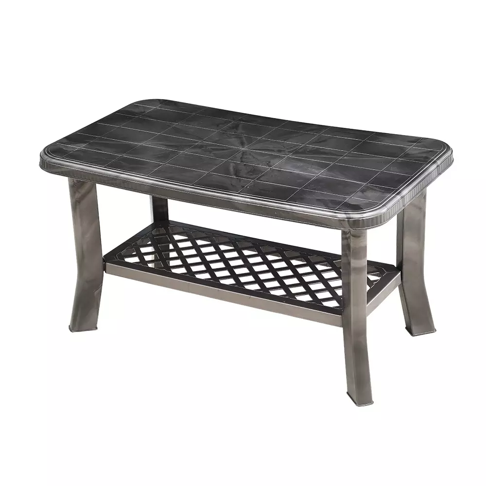 swagath-silver-black-plastic-coffee-table-for-cafe-home-and-living-room-set-of-4