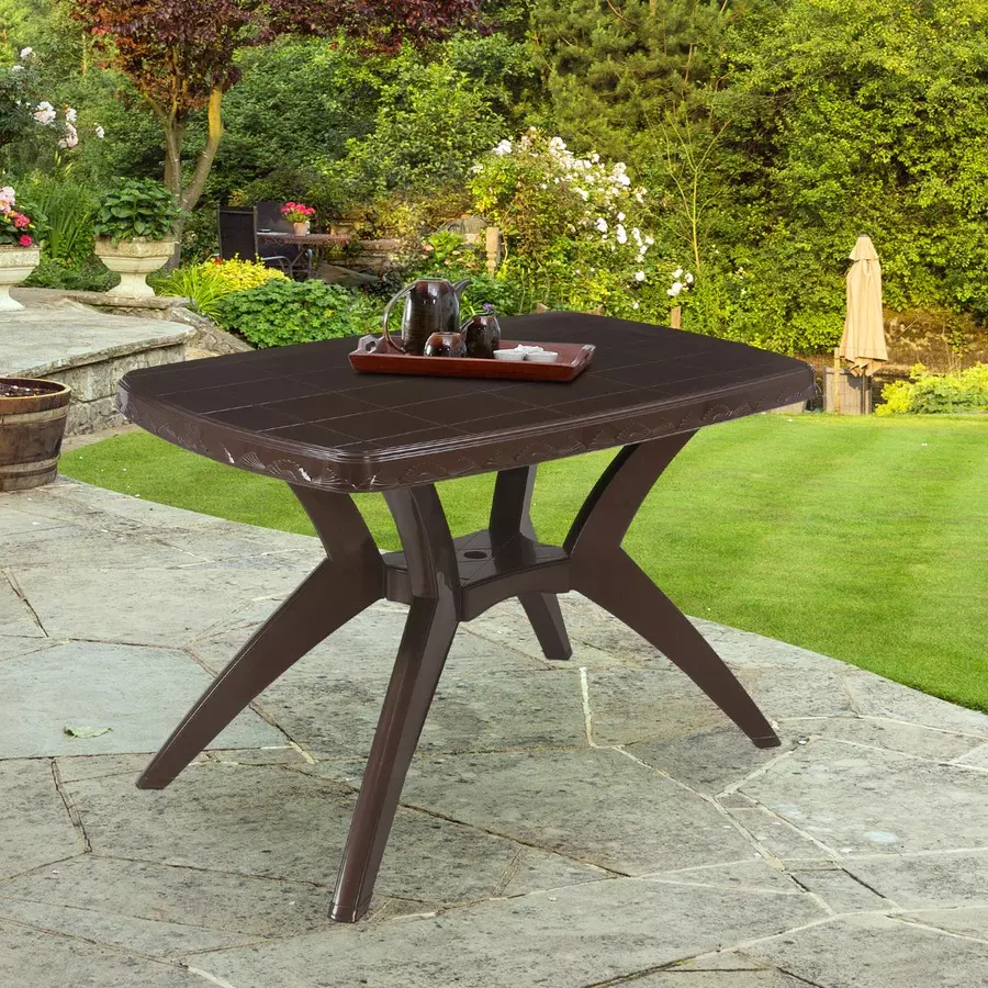 nilkamal-shahenshah-plastic-kross-legged-table-weather-brown-color