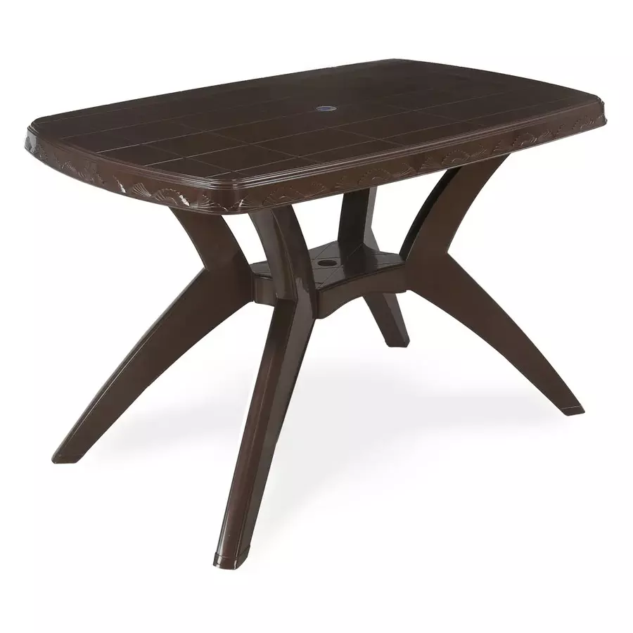 nilkamal-shahenshah-plastic-kross-legged-table-weather-brown-color