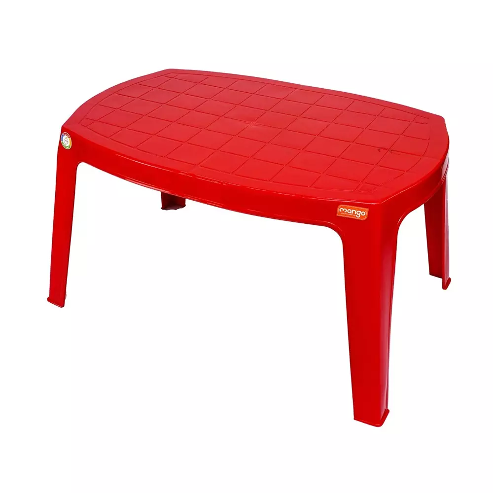 Mango OREOZ Centre Table Polypropylene Plastic 508x762x431.8 mm Mystic Red