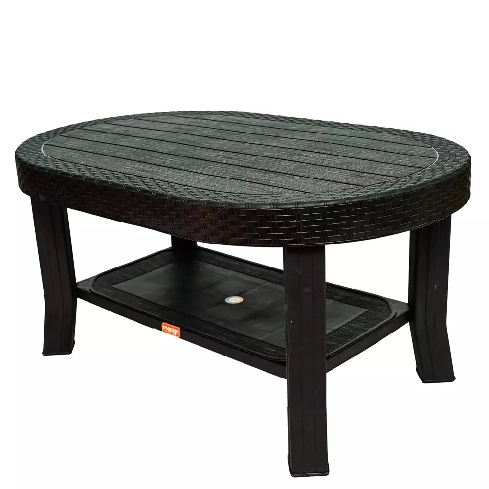 Mango SAFFRON Centre Table Polypropylene Plastic 558.8x889x431.8 mm Cherry