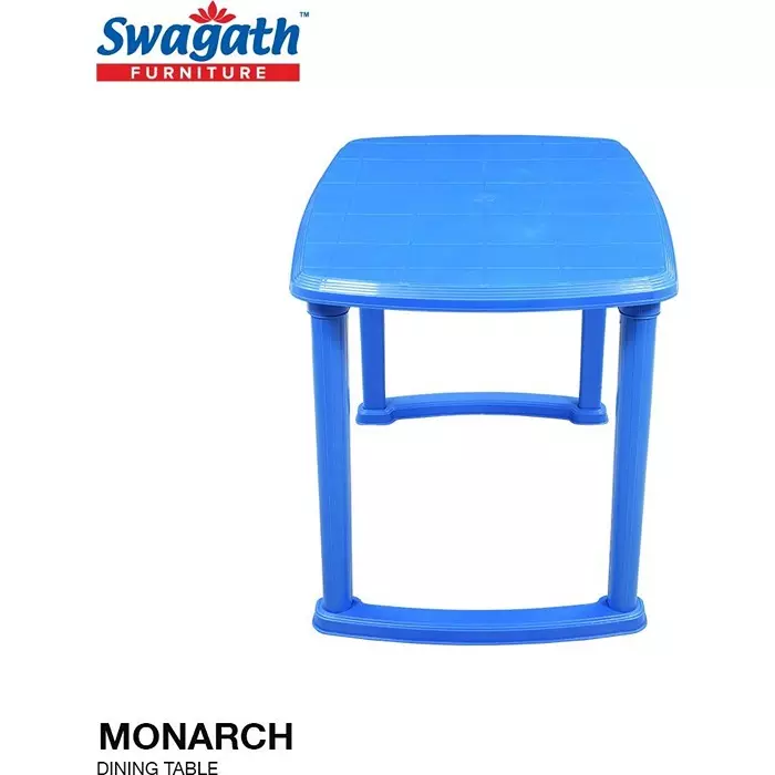 swagath-4-seater-plastic-dining-table-blue-color-for-indoor-and-outdoor-use-monarch