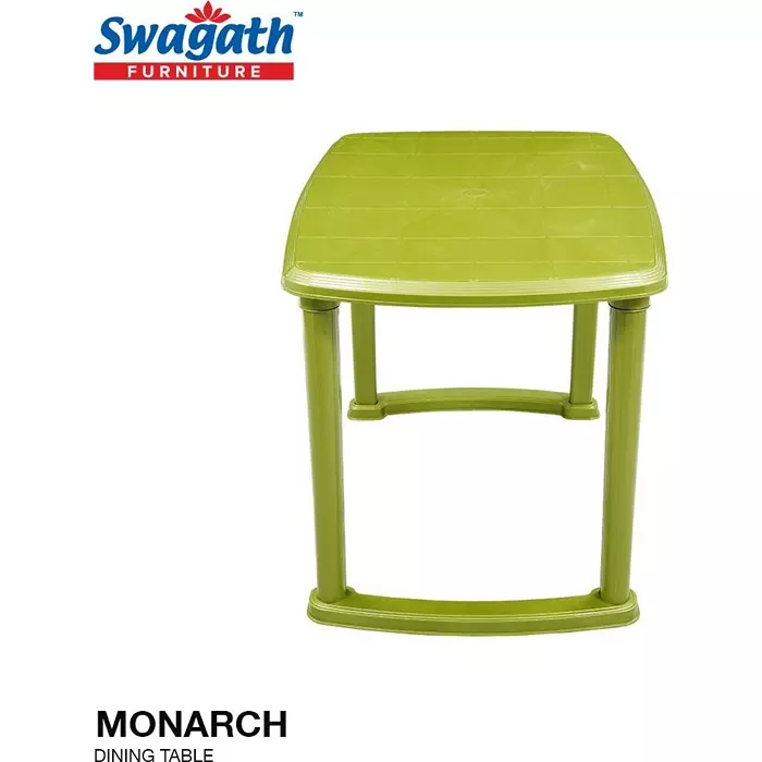 swagath-4-seater-plastic-dining-table-mehendi-green-color-for-indoor-and-outdoor-use-monarch