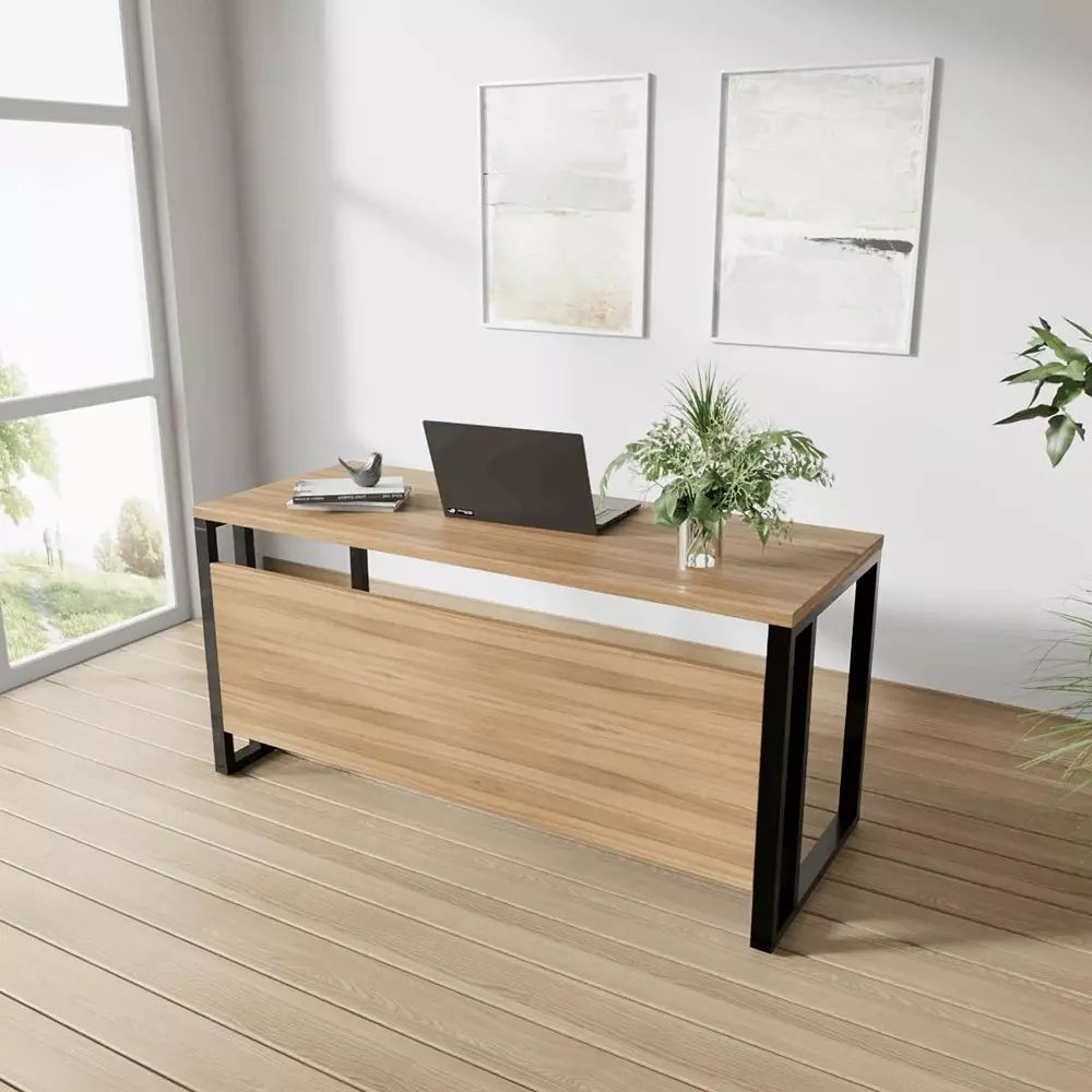 generic-cosmo-computer-table-with-closed-leg-beige-color-metal-frame-and-engineered-wood-top-for-home-office-rlsr018a