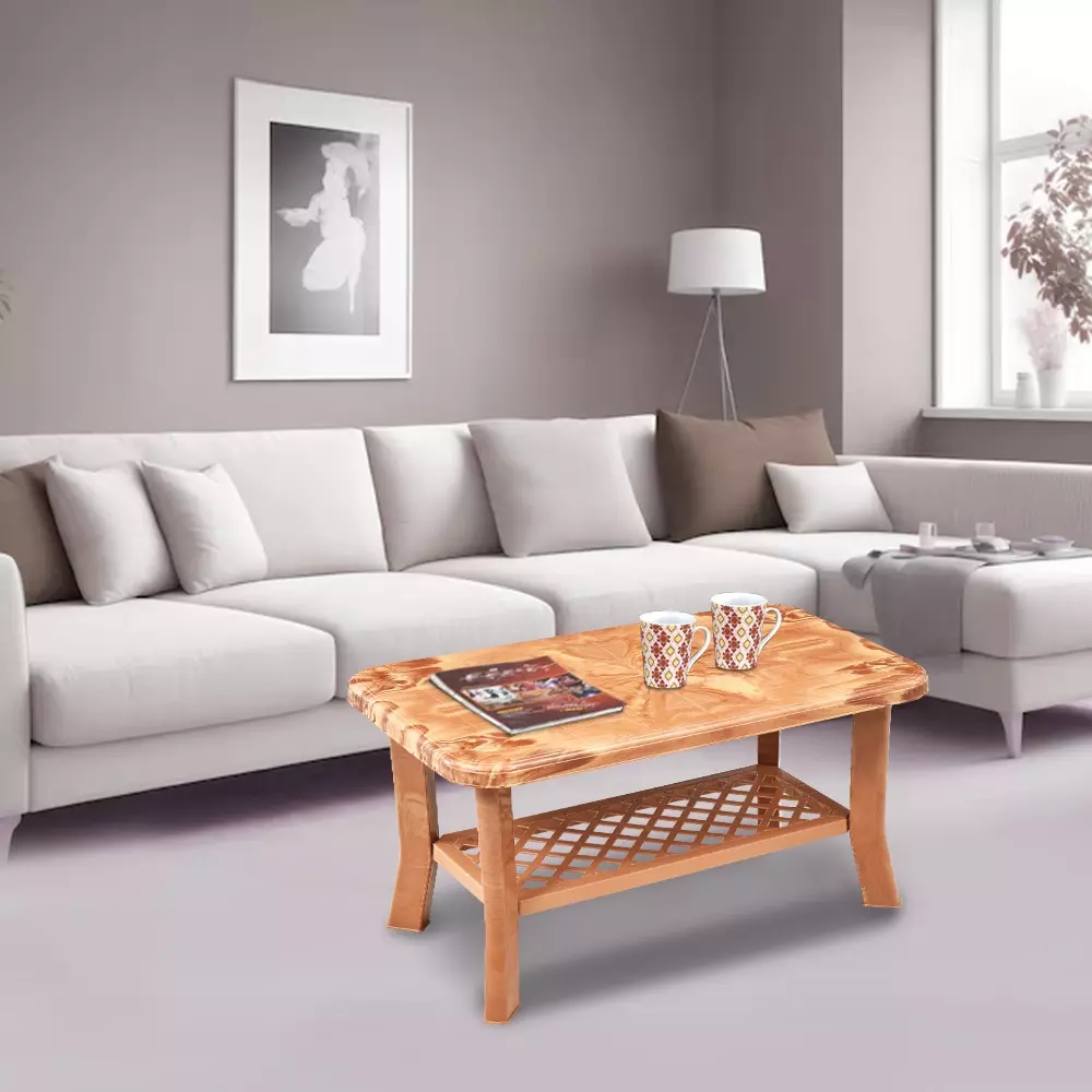 swagath-sandle-wood-plastic-coffee-table-for-cafe-home-and-living-room-set-of-4