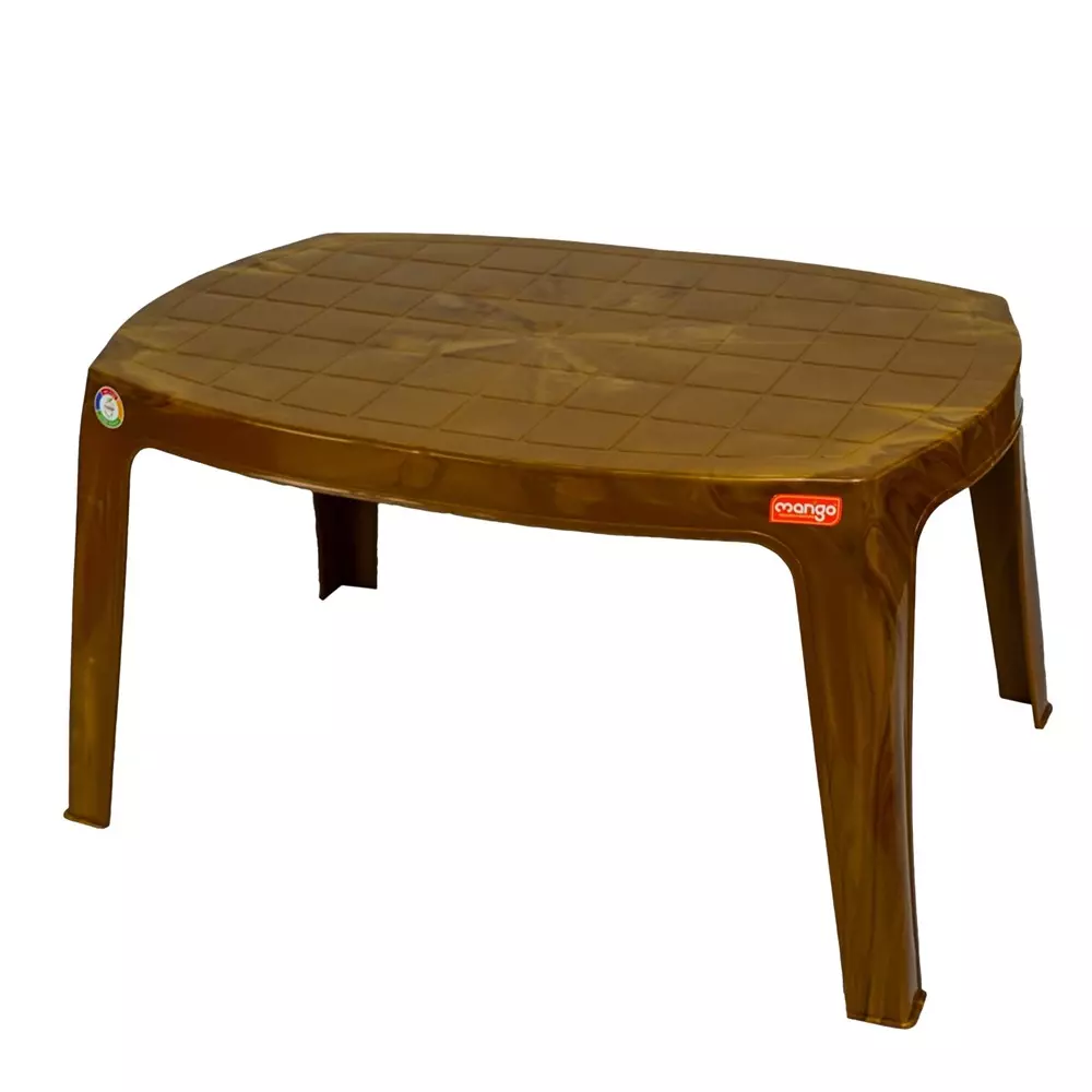 Mango OREOZ Centre Table Polypropylene Plastic 508x762x431.8 mm Sandal Wood