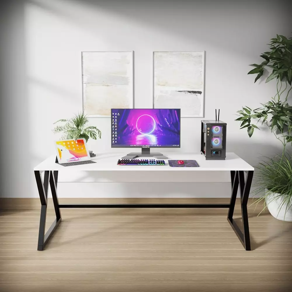 generic-daffodil-computer-table-white-color-metal-frame-and-engineered-wood-top-for-home-office-rlst050