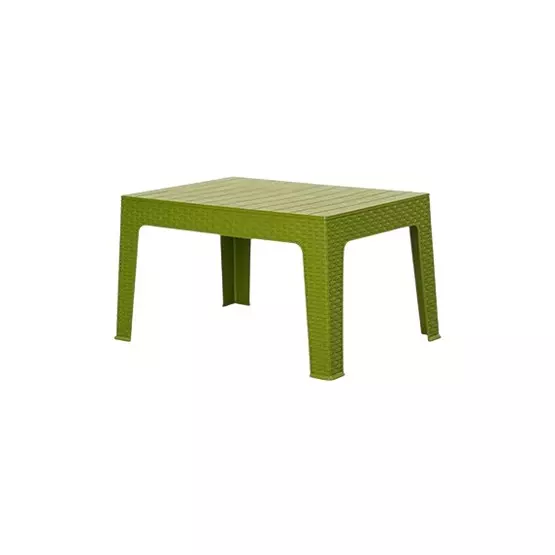 SUPREME Plastic Centre Table Mehandi Green, DENVER