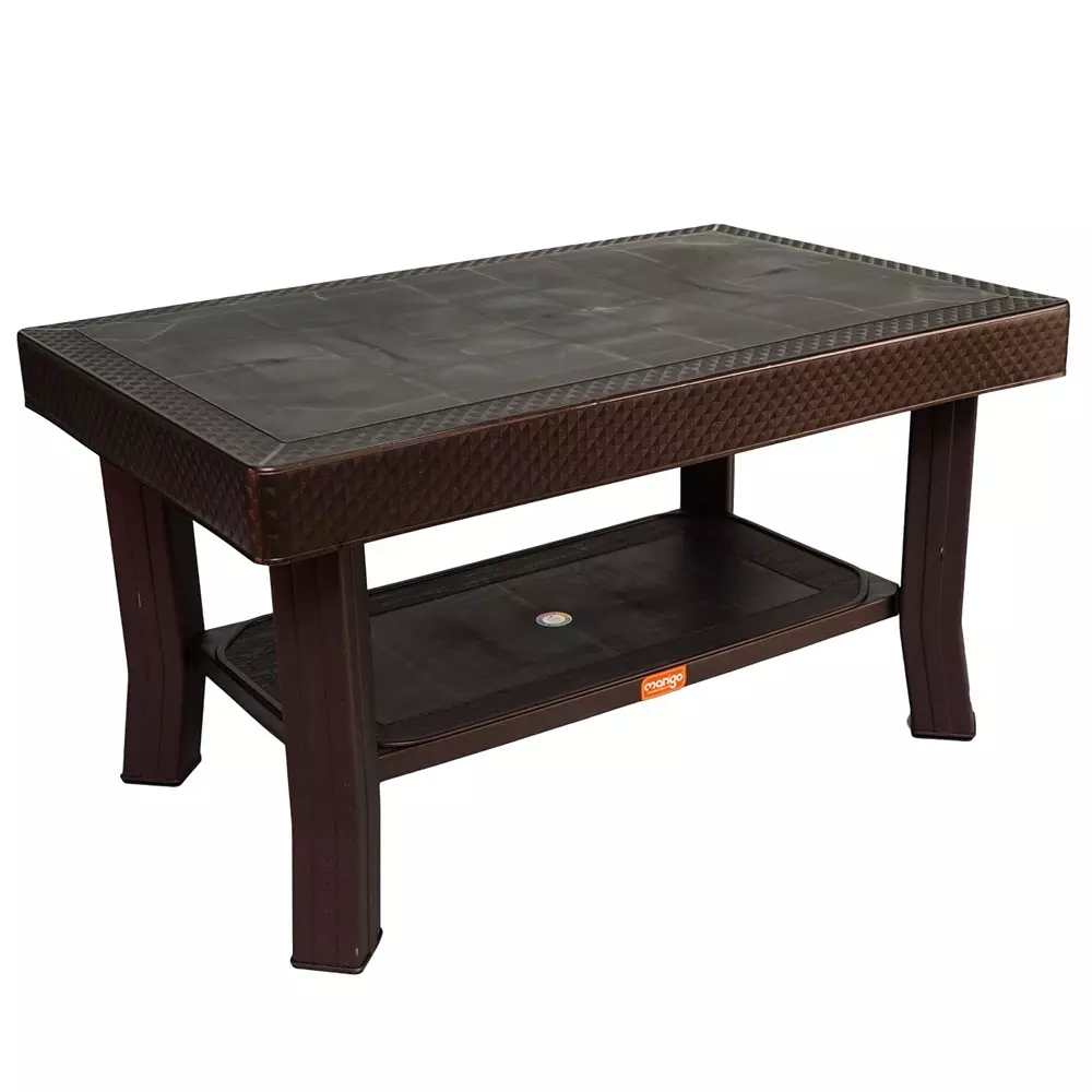 Mango SAPPHIRE Centre Table Polypropylene Plastic 508x812.8x457.2 mm Weather Brown