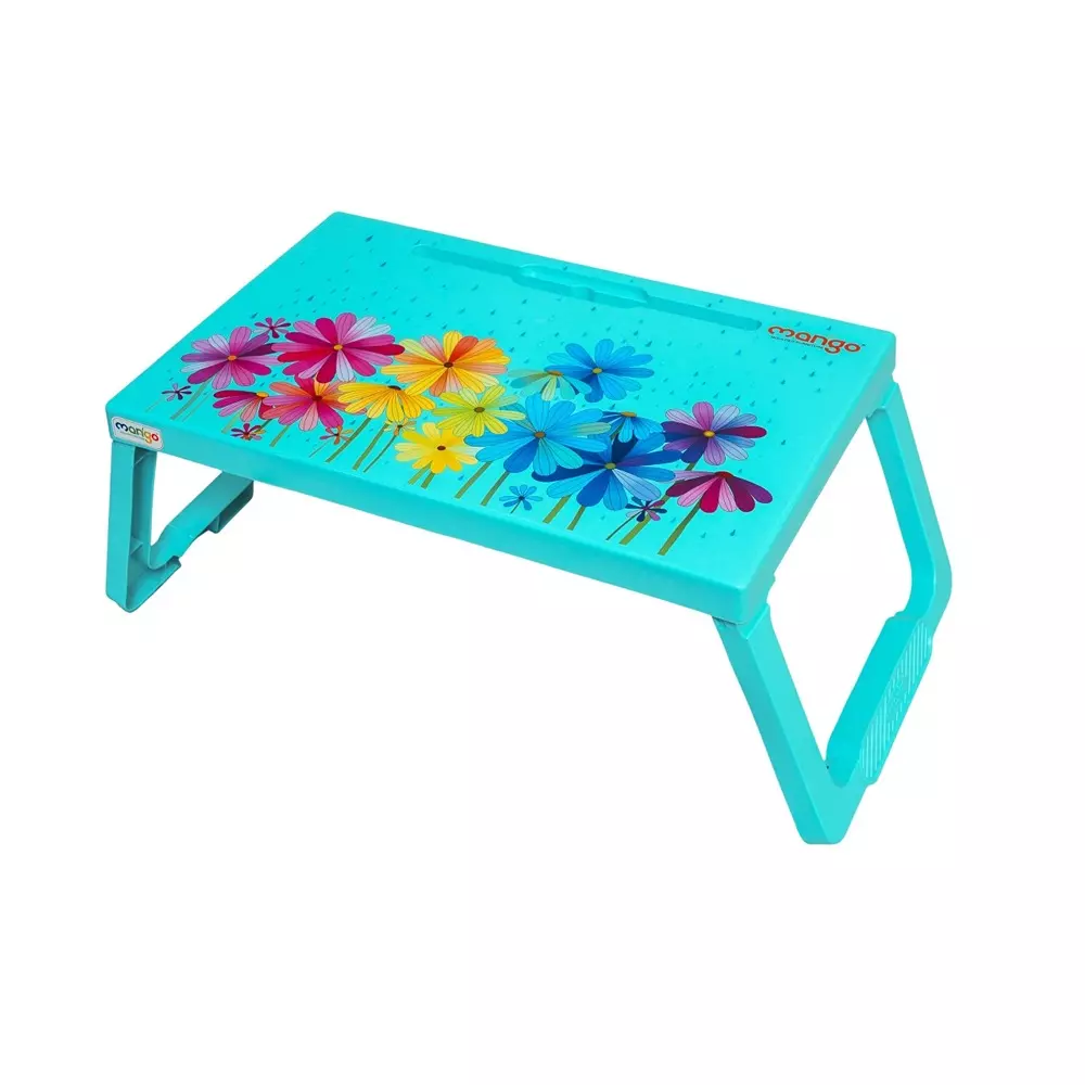 Mango WONDER Centre Table Blue Flower Rectangular for Indoors & Outdoors