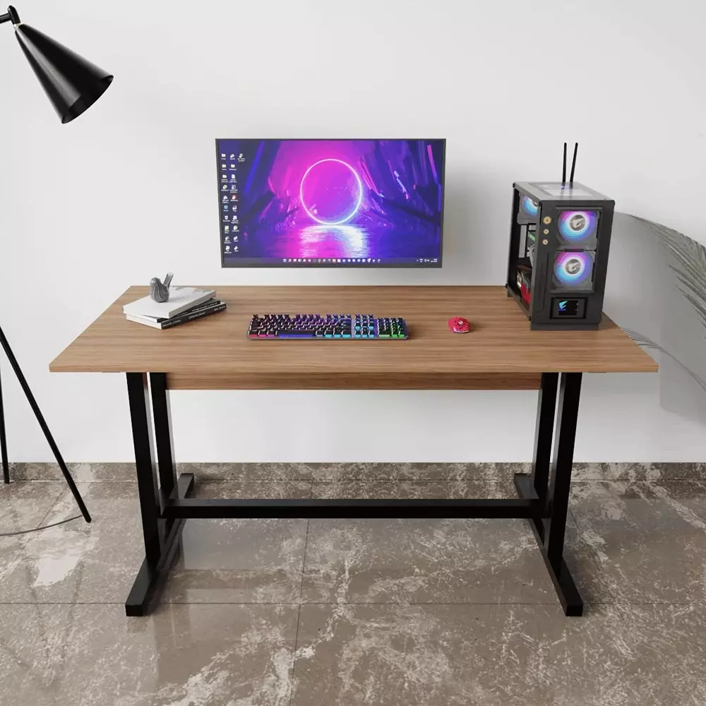 generic-clover-study-table-without-keyboard-tray-beige-color-metal-frame-and-engineered-wood-top-for-home-office-rlst048a