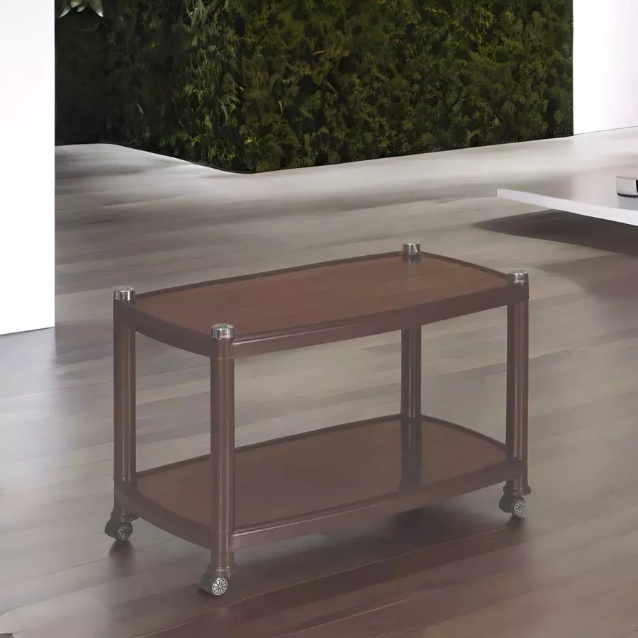 nilkamal-centro-table-05-with-4-gliding-wheels-weather-brown-color