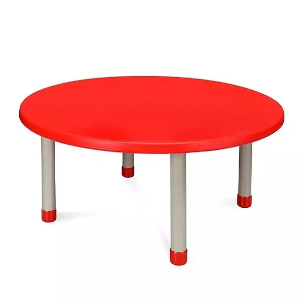 nilkamal-activo-kids-activity-table-round-powder-coated-crate-red-polyethylene-metal-110x110x48-cm-for-home-office-use