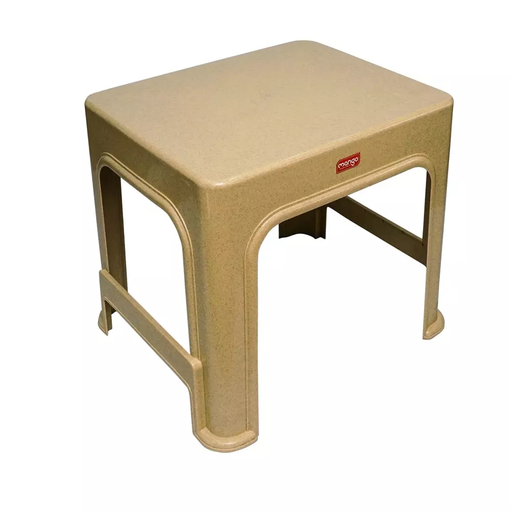 Mango CHIT CHAT Centre Table Polypropylene Plastic 431.8x533.4x508 mm Marble Beige