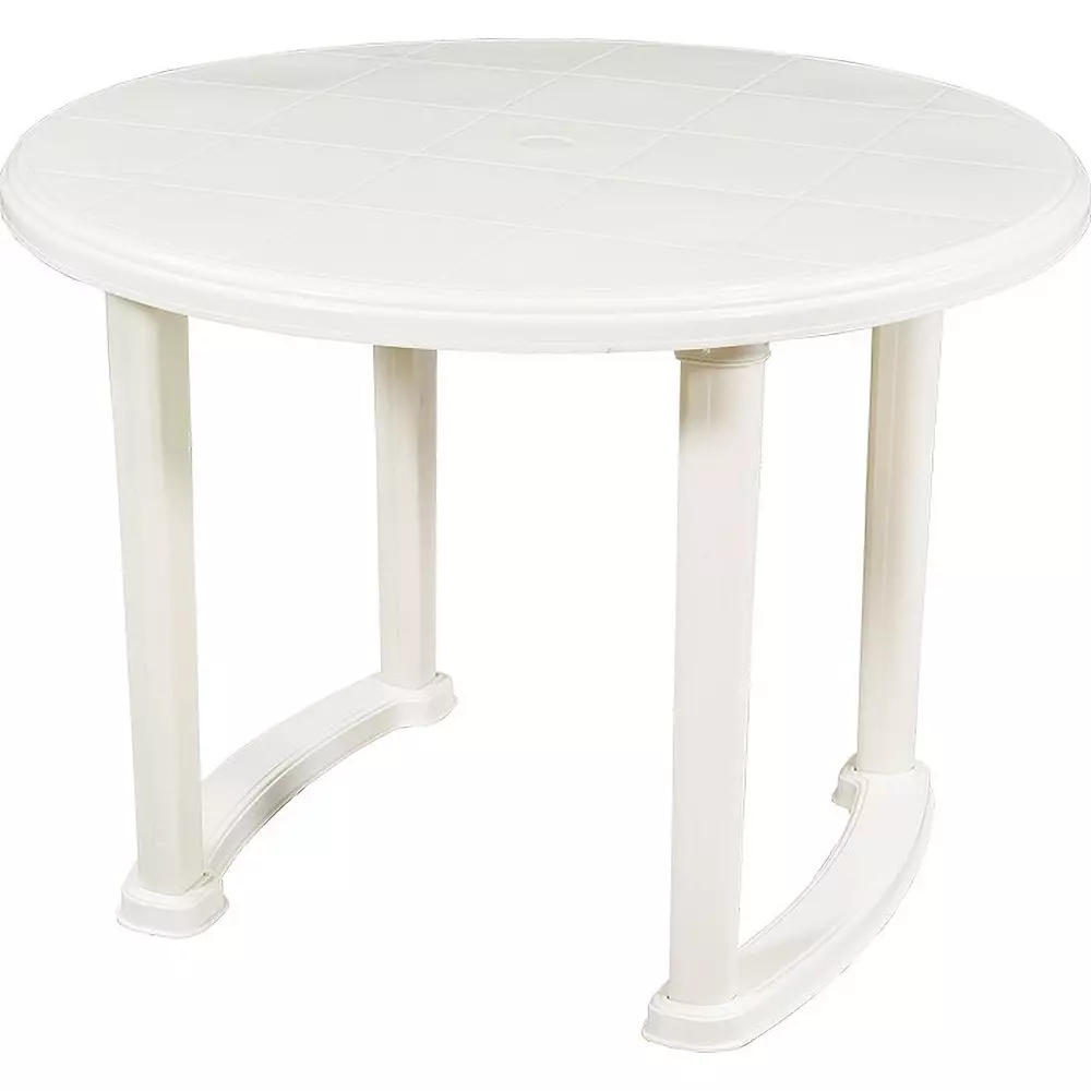 swagath-4-seater-plastic-dining-table-white-color-flair