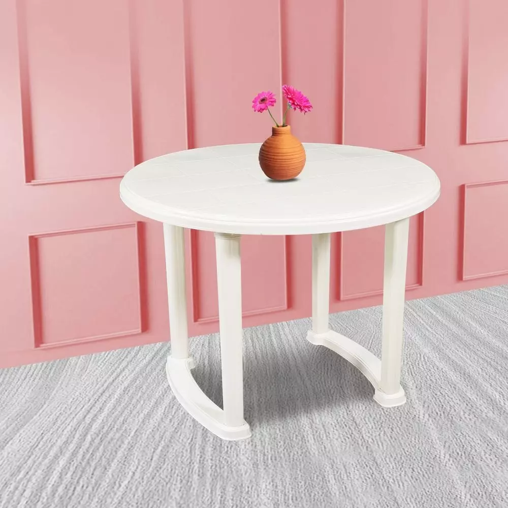 swagath-4-seater-plastic-dining-table-white-color-flair