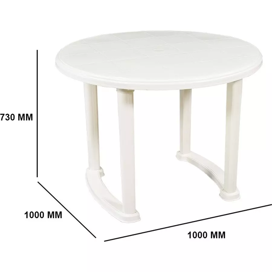 swagath-4-seater-plastic-dining-table-white-color-flair