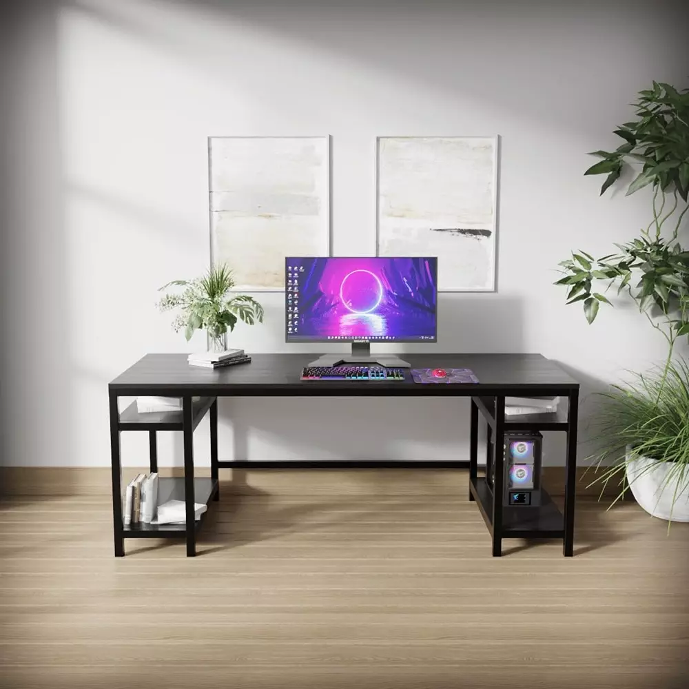 generic-edward-computer-table-with-storage-shelves-brown-color-metal-frame-and-engineered-wood-top-for-home-office-rlst012lb
