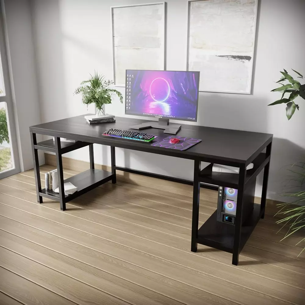generic-edward-computer-table-with-storage-shelves-brown-color-metal-frame-and-engineered-wood-top-for-home-office-rlst012lb