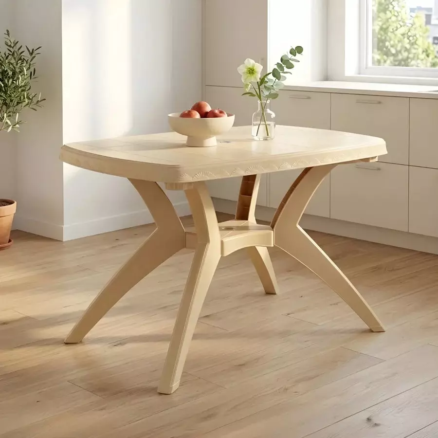 nilkamal-shahenshah-plastic-kross-legged-table-marble-beige-color