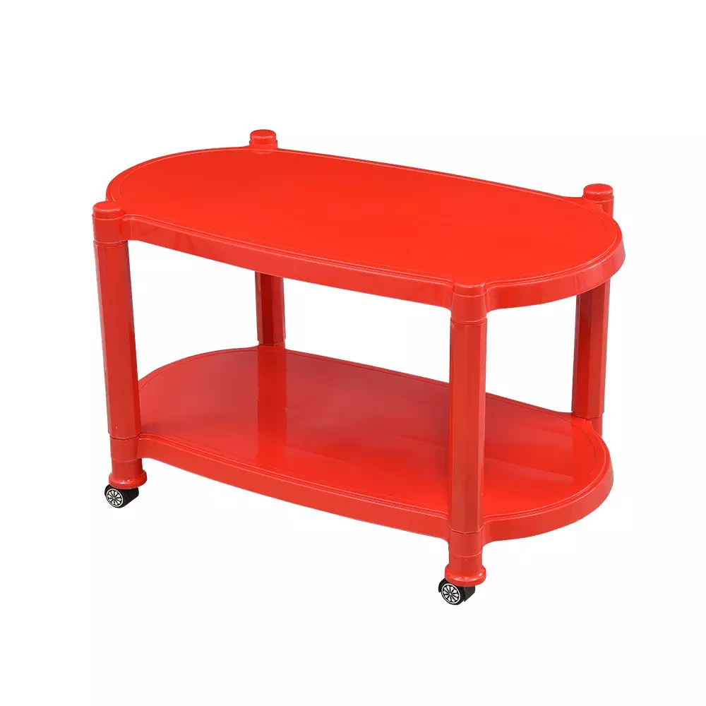 swagath-blood-red-plastic-coffee-table-for-cafe-home-and-living-room-set-of-3