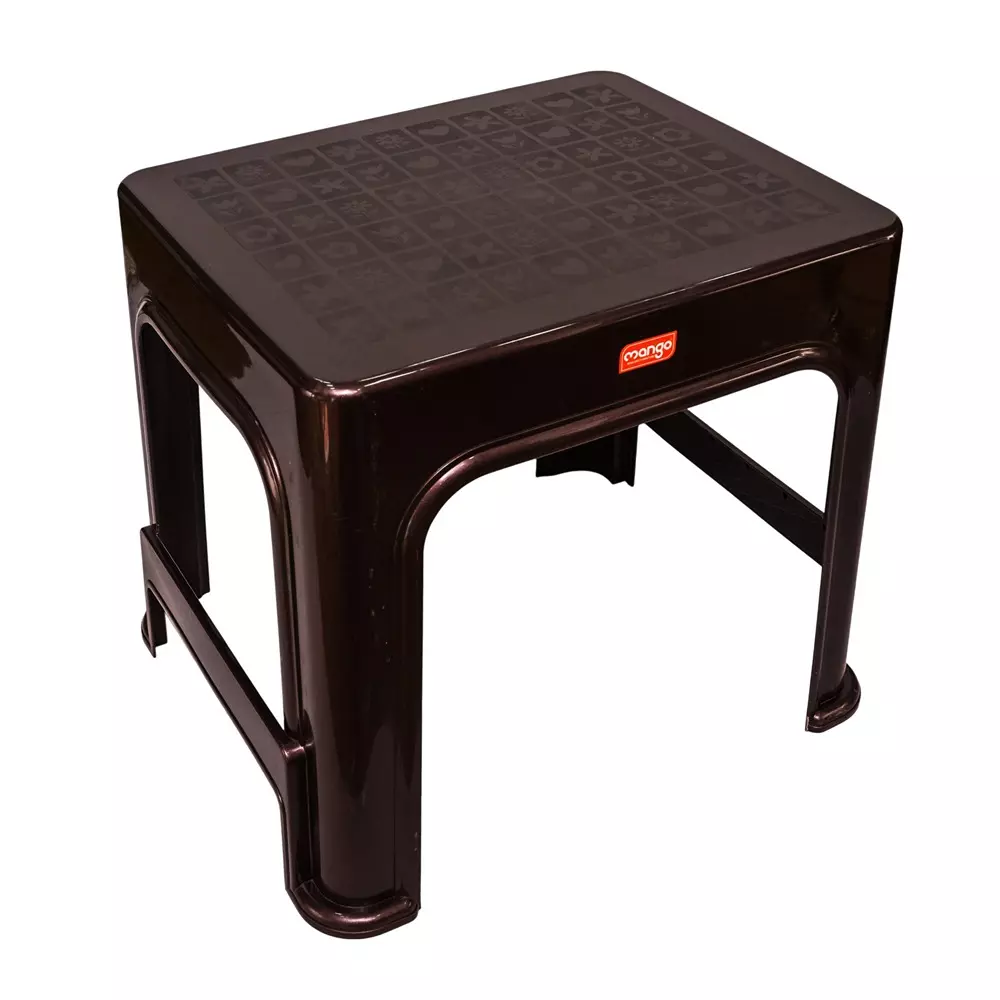 Mango CHIT CHAT Centre Table Polypropylene Plastic 431.8x533.4x508 mm Weather Brown