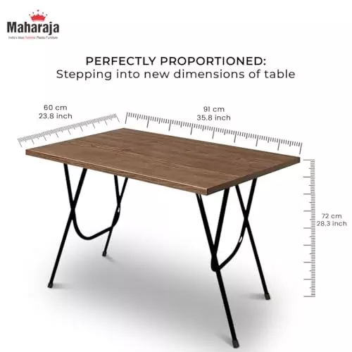 maharaja-premium-taxture-multifunction-folding-table-wooden-with-x-shaped-metal-legs-teakwood