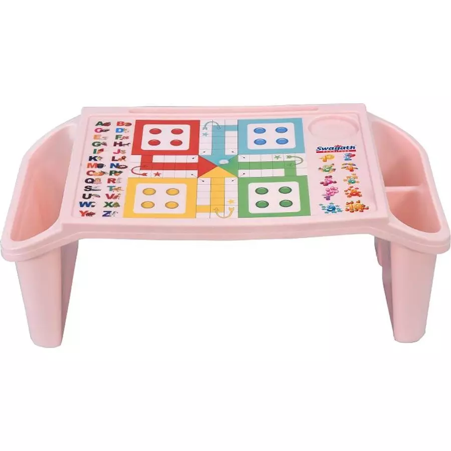 swagath-kids-activity-study-table-rectangle-shape-31x58x22-cm-plastic-pink-for-home-school-use-playdesk-pack-of-3-pcs