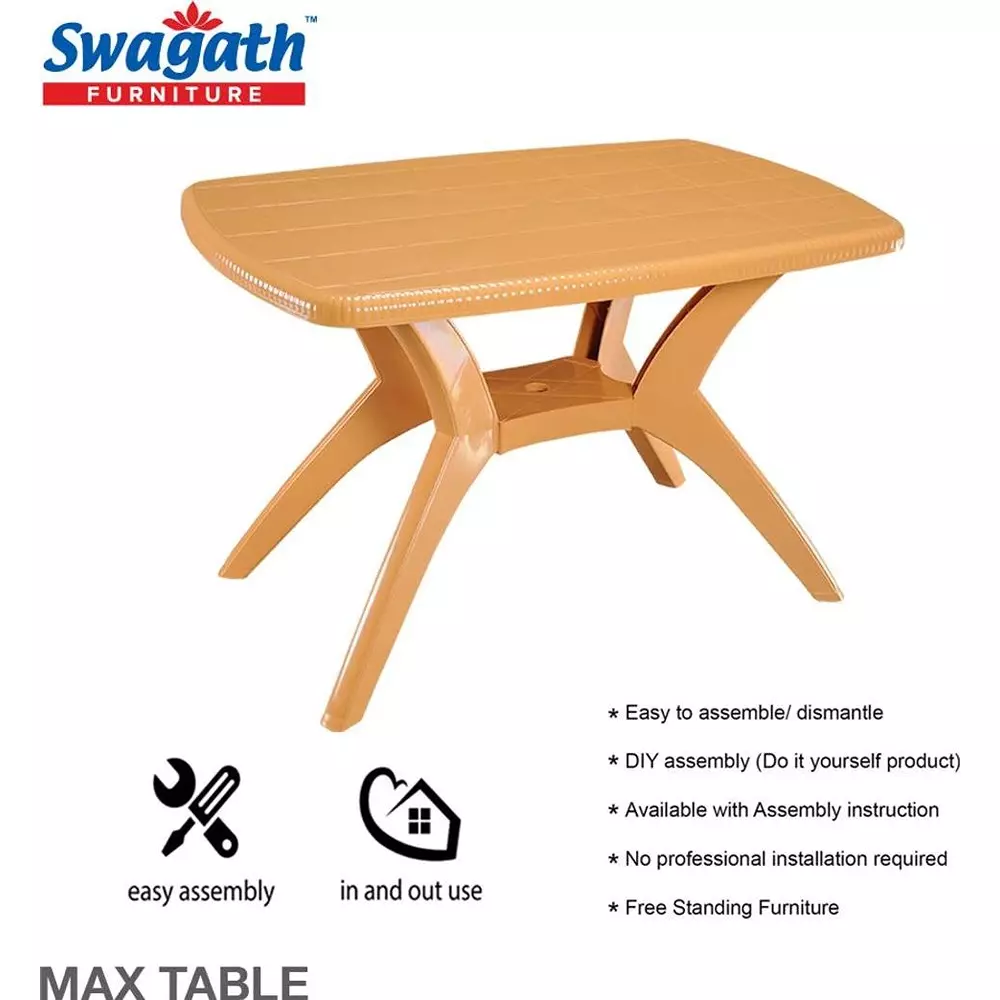 swagath-cross-leg-dining-table-square-shape-114x745x725-cm-amber-gold-4-seater-for-home-garden-cafeteria-use-max