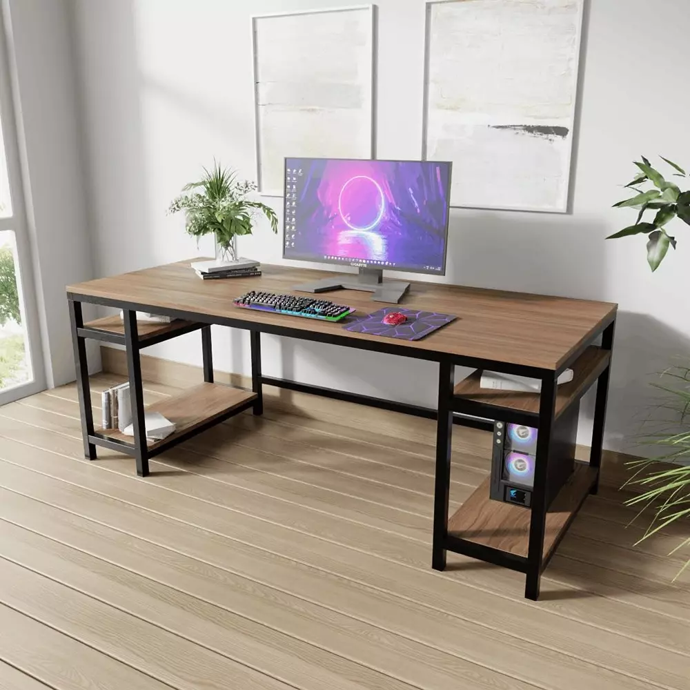 generic-edward-computer-table-with-storage-shelves-beige-color-metal-frame-and-engineered-wood-top-for-home-office-rlst012la
