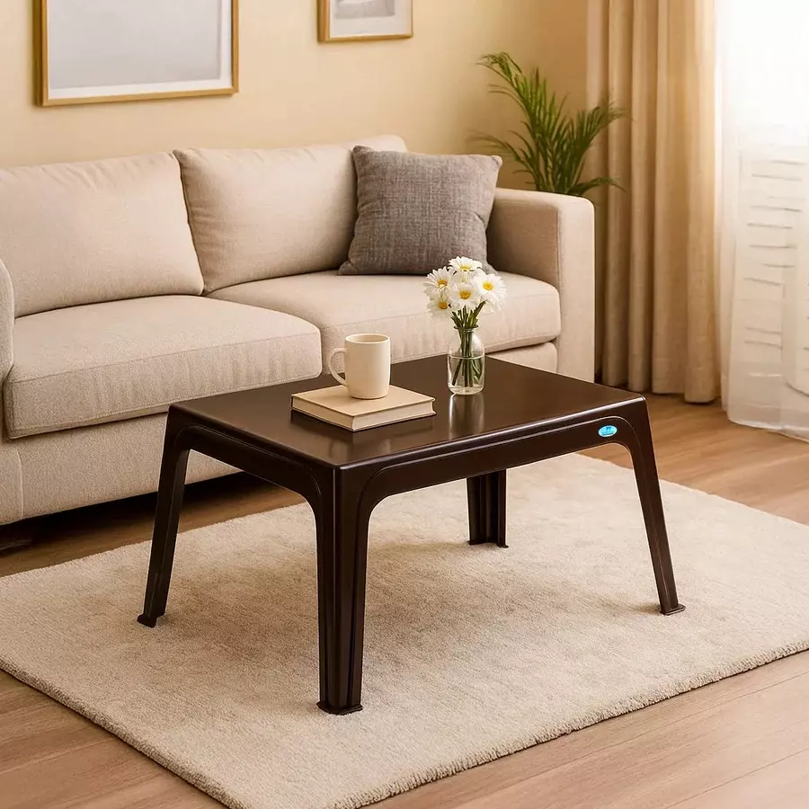 nilkamal-victor-center-table-weathered-brown-color