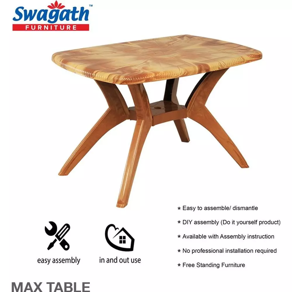 swagath-cross-leg-dining-table-square-shape-114x745x725-cm-teak-wood-4-seater-for-home-garden-cafeteria-use-max