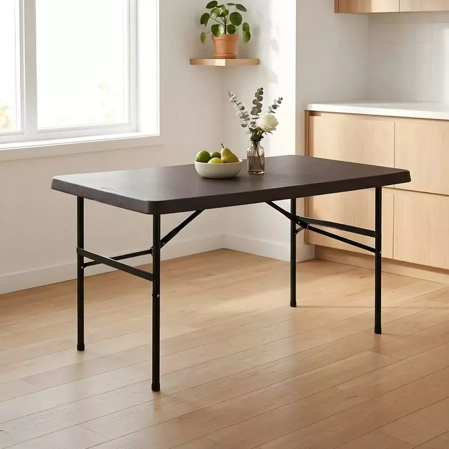nilkamal-festive-armless-table-rectangular-powder-coated-brown-plastic--high-density-polyethylene-hdpe-122x762x75-cm-for-home-office-use-1220-7