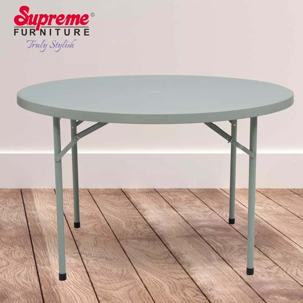 supreme-plastic-foldable-table-grey-round-shape-party