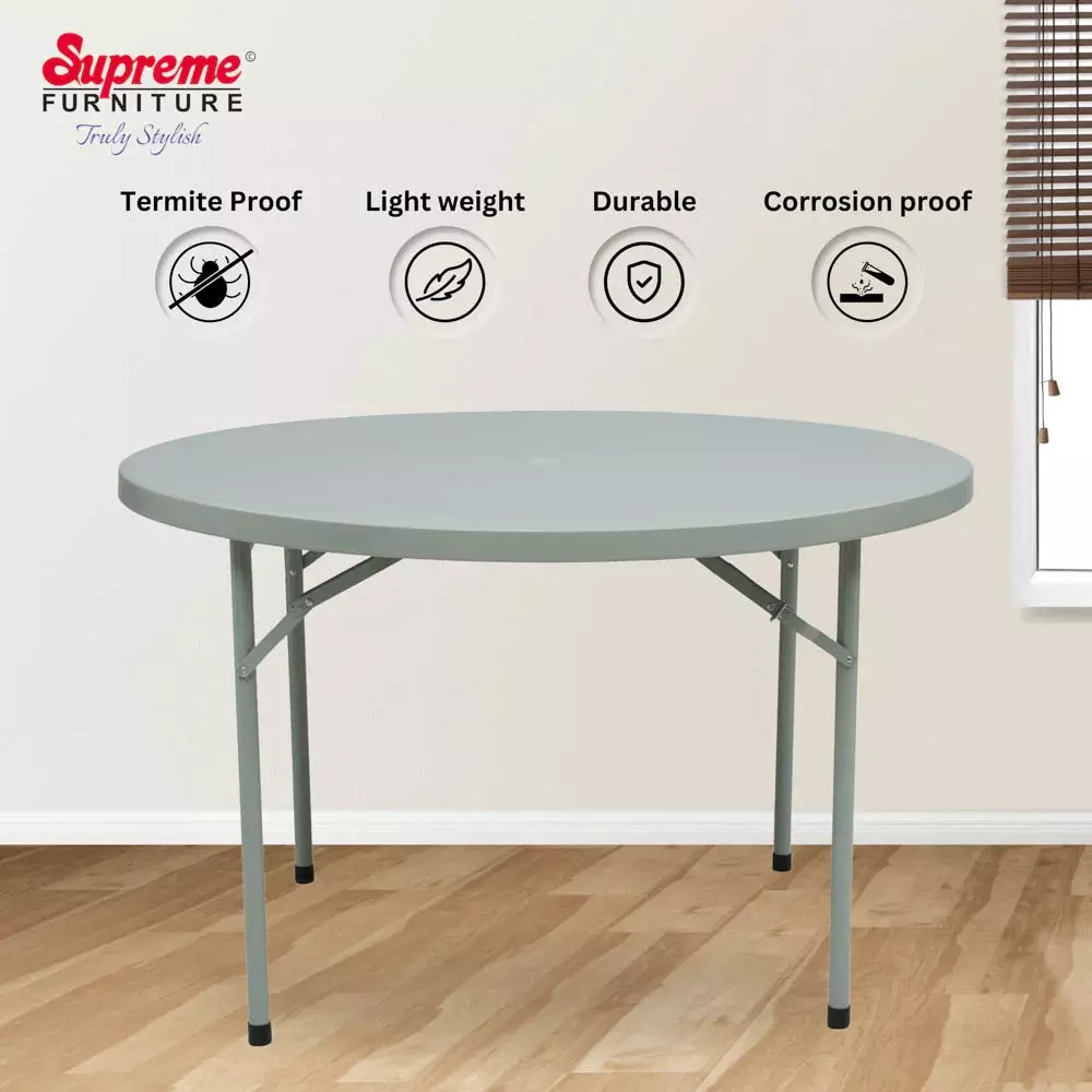 supreme-plastic-foldable-table-grey-round-shape-party