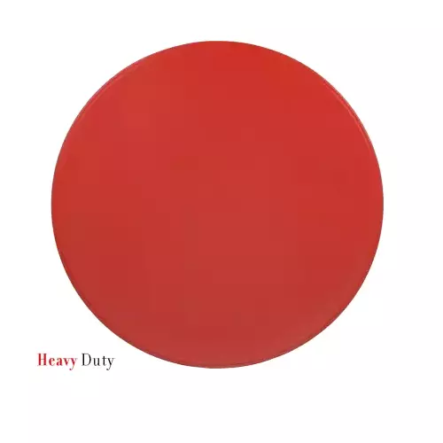 SUPREME Cafe Plastic Round Foldable Table Red