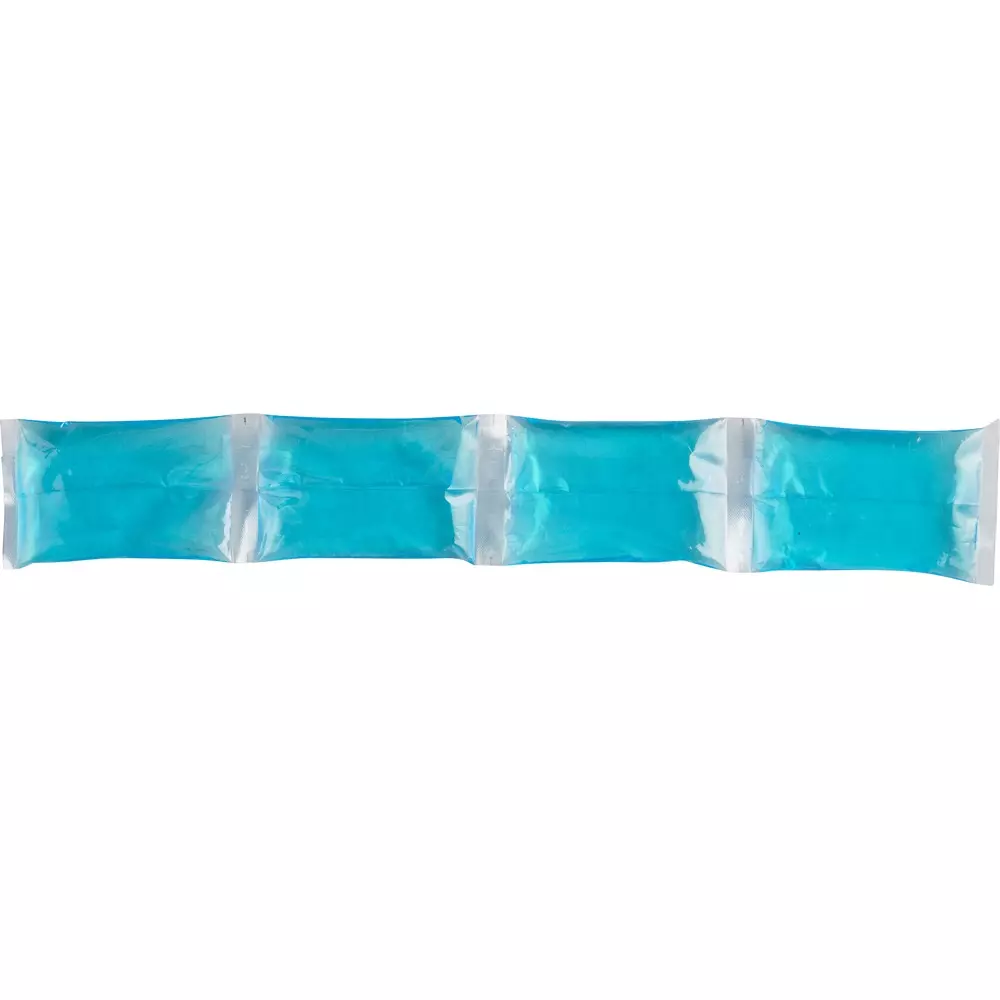 MonotaRO Cooling Neckband With Ice Pack mass 4 stations: 140 g Dimensions, Width x Length About 360 x 55 mm, Blue/4-pack 140g