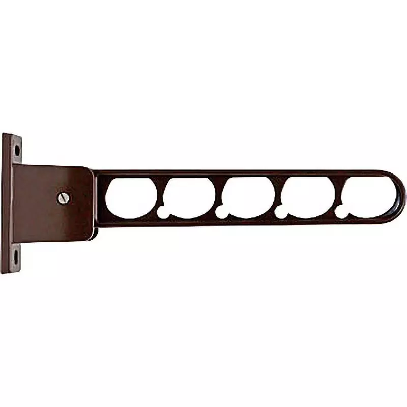 MonotaRO Clothesline Wall Mounting Bronze Wall mounted type 450 mm Overall Length, M450B