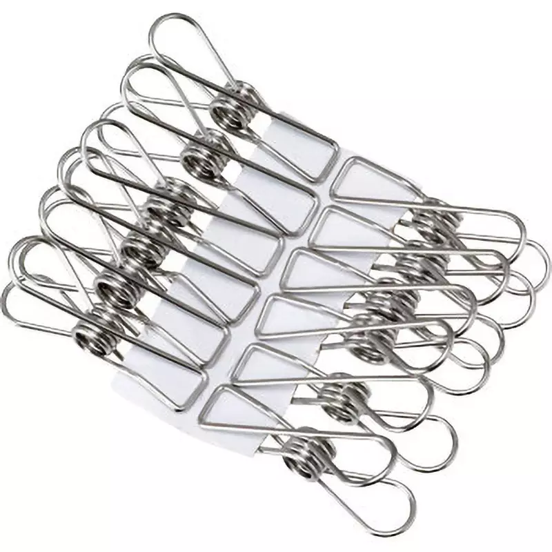MonotaRO Clothespin Stainless Steel mass About 10 g dimension About 15 x 20 x 65 mm, M12-SH00 (Pack of 12 Pcs)